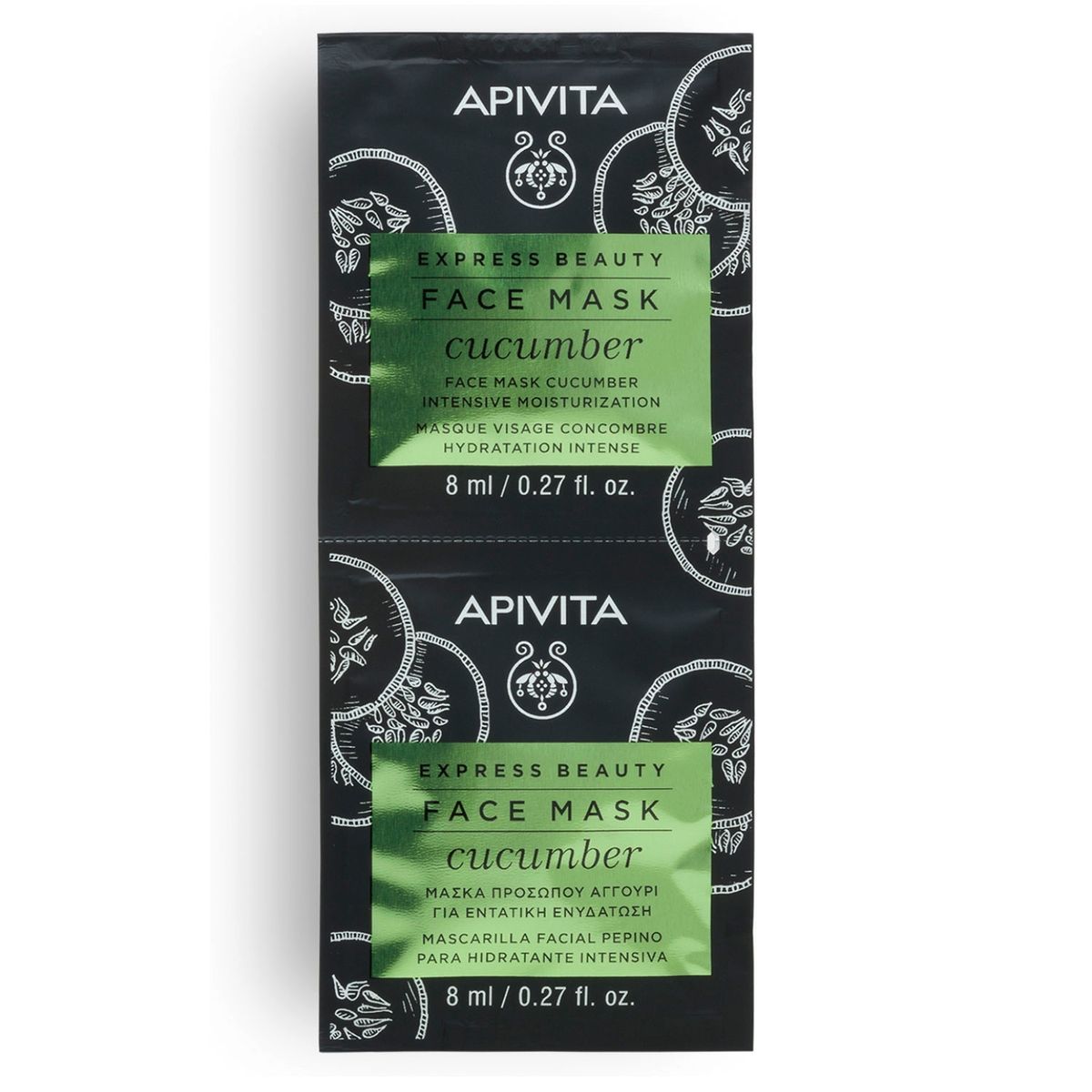 APIVITA - Mascarilla Hidratante Express Beauty - Pepino Apivita