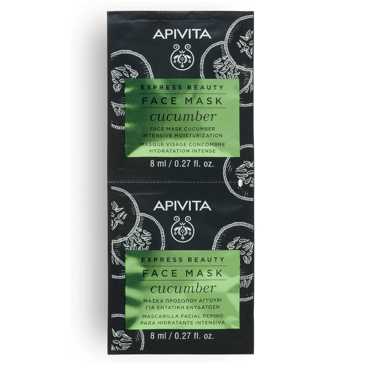 APIVITA - Mascarilla Hidratante Express Beauty - Pepino Apivita