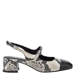 GACEL - Zapato de cuero mujer animal print Koko 0661496