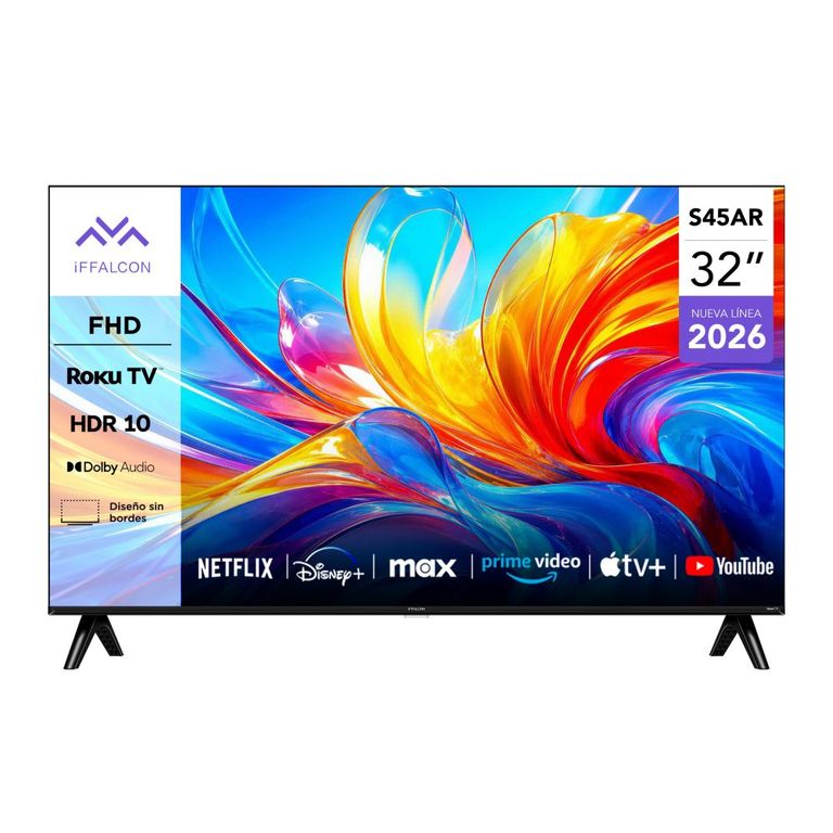 IFFALCON Smart TV Roku TV 32" FHD S45AR