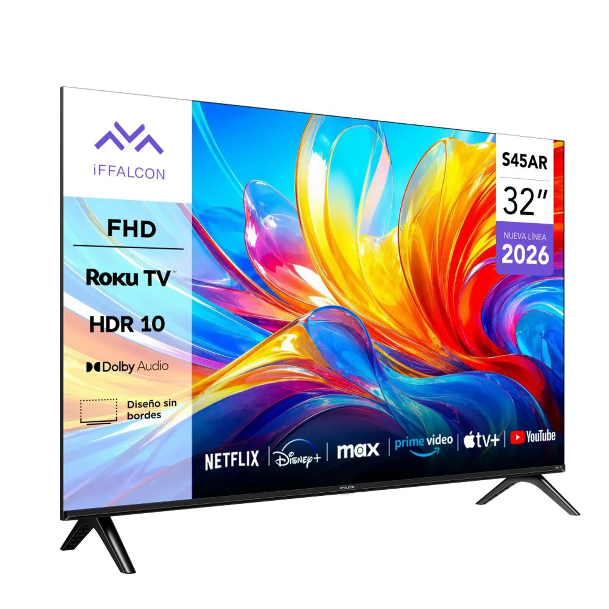IFFALCON - Smart TV iFFALCON Roku TV 32" FHD S45AR