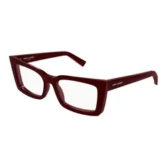 YVES SAINT LAURENT - Lentes Ópticos Burdeo Antireflejos