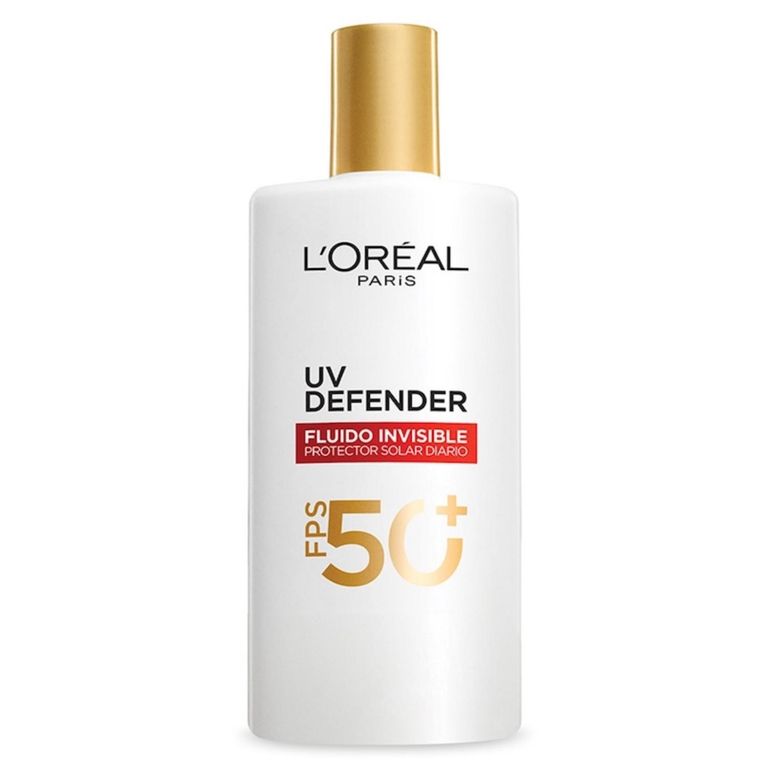 Protector Solar L'Oreal UV Defender FPS 50 Fluido Invisible