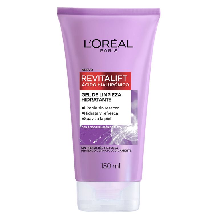 Limpieza Hidratante Revitalift Ácido Hialurónico 150 Ml