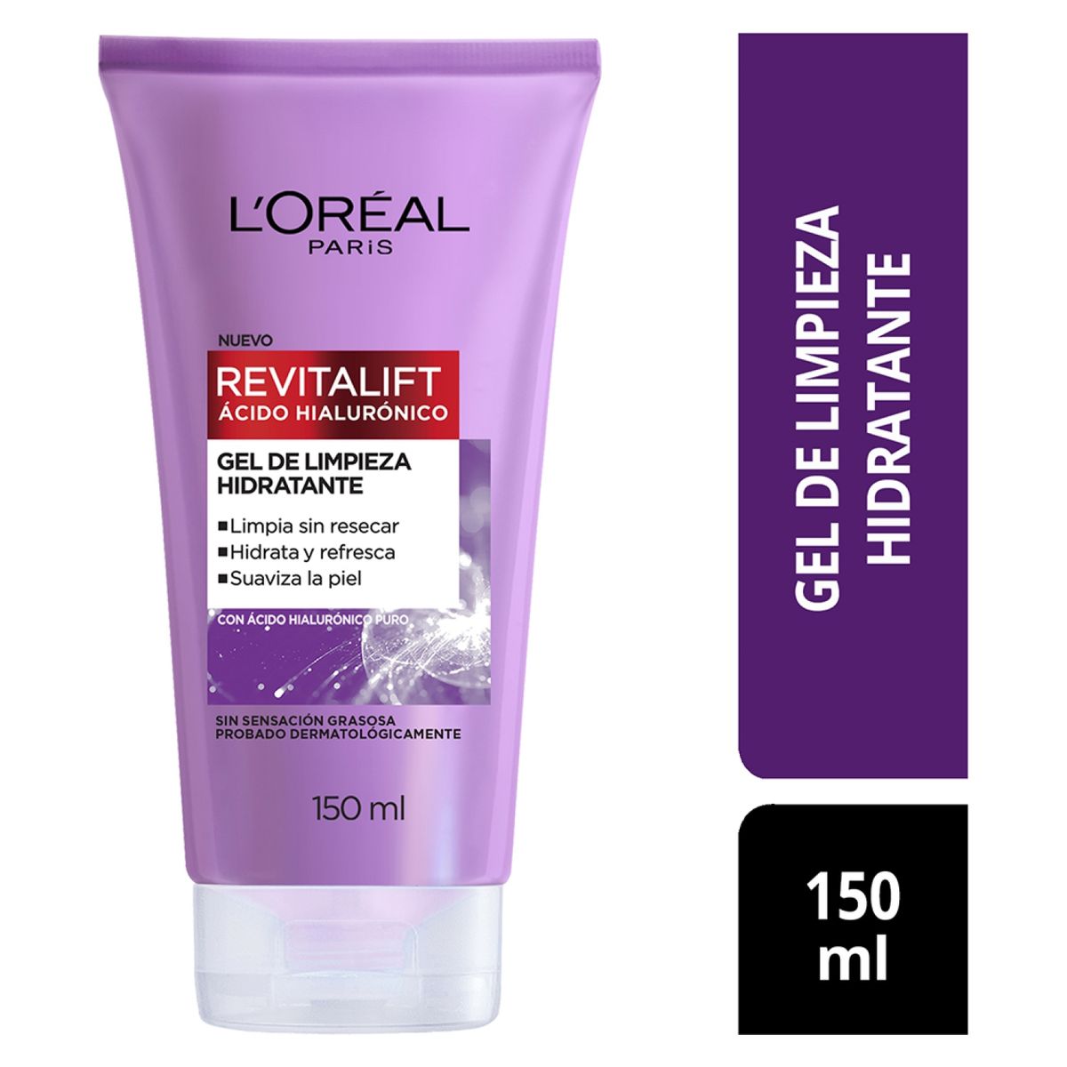 DERMO EXPERTISE - Limpieza Hidratante Revitalift Ácido Hialurónico 150 Ml Dermo Expertise