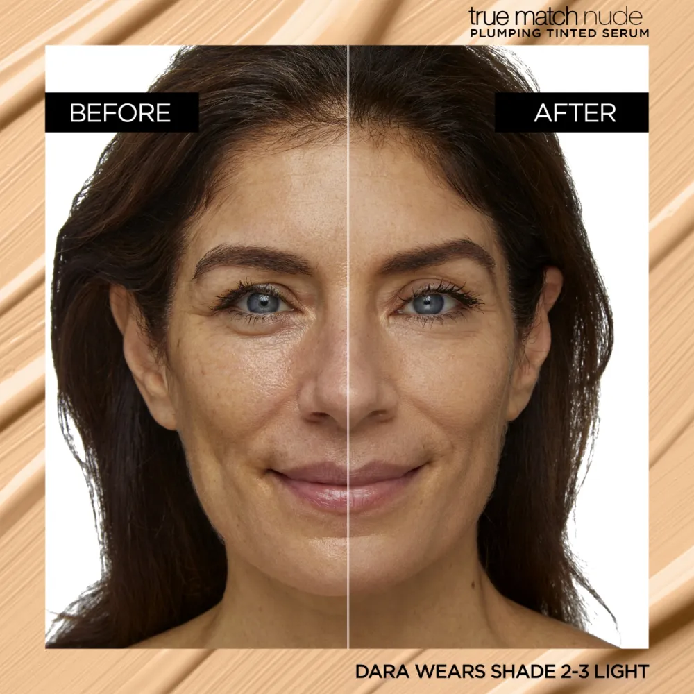 Base Maquillaje L'Oréal Sérum True Match Tono 2.3 Light 30ml, foto 5