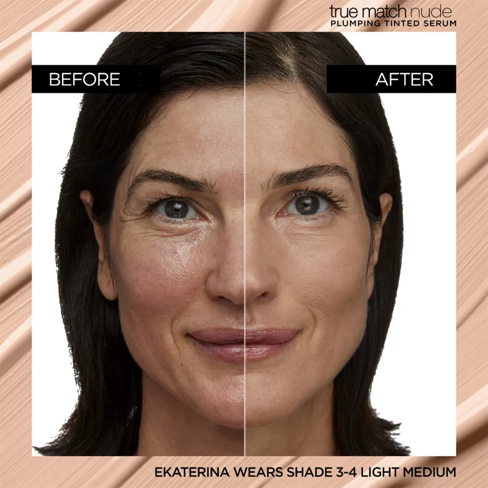Base Maquillaje L'Oréal Sérum True Match Tono 3.4 Light Medium 30ml, foto 5