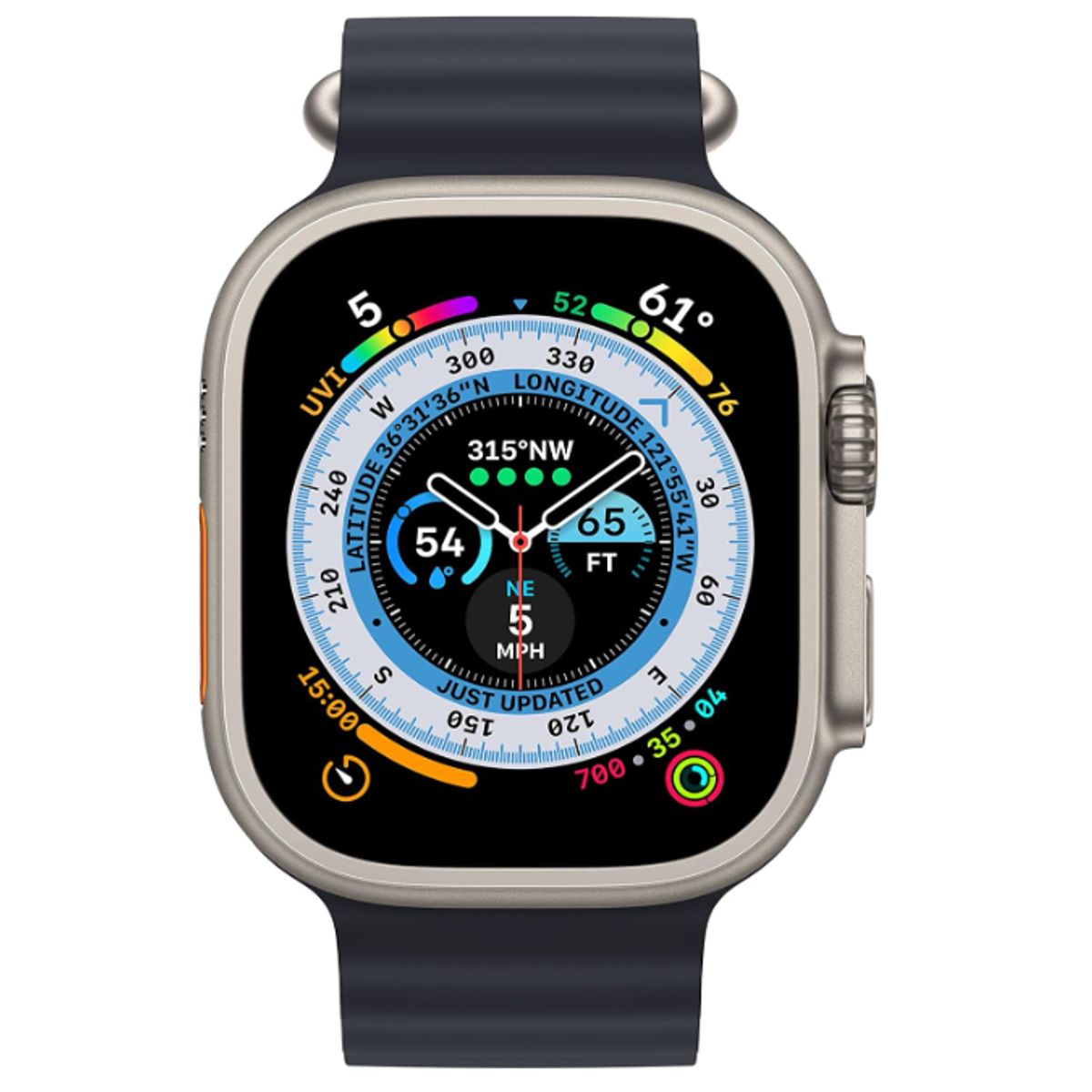 APPLE - Apple Watch Ultra 1 (2022) 49mm GPS Ocean Band Reacondicionado