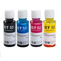 PREMIUM - Tinta GT52/53 Pack 4 Colores Compatible con GT5820 INK-TANK 315/415