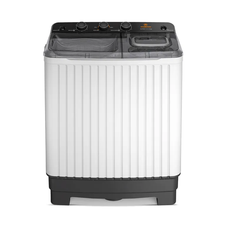 MADEMSA Lavadora Semi Automática 9kg Carga Superior MWMSAT9W