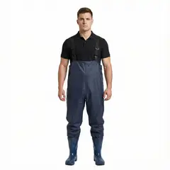 GENERICO - Traje De Pesca Wader Impermeable Con Botas Antideslizante