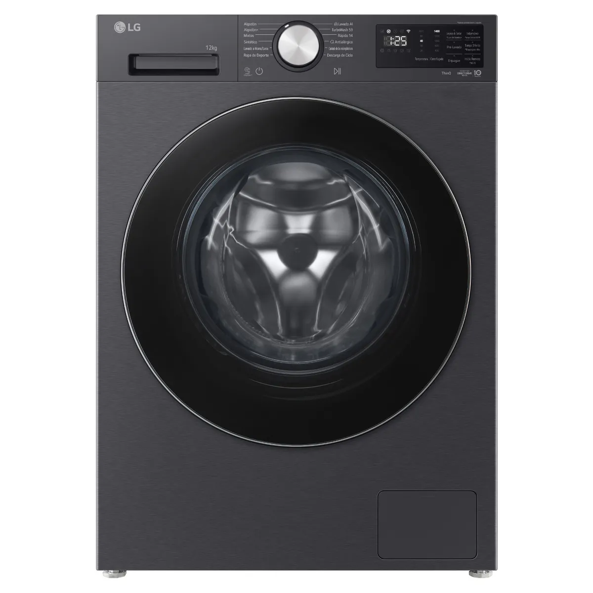 LG - Lavadora 12Kg con AIDD™ WM12MBVX5S6