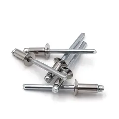 METALFER - Remache Pop 3.2x 10mm (caja De 10.000 Pzs)