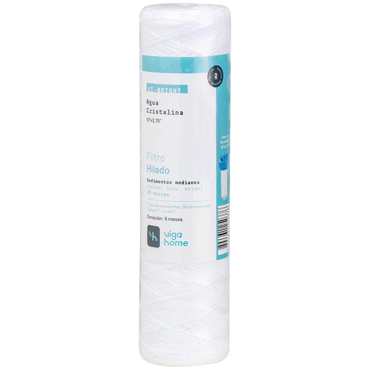 GENERICO - Filtro Hilado Viga Home 10x2.75 20 Micras