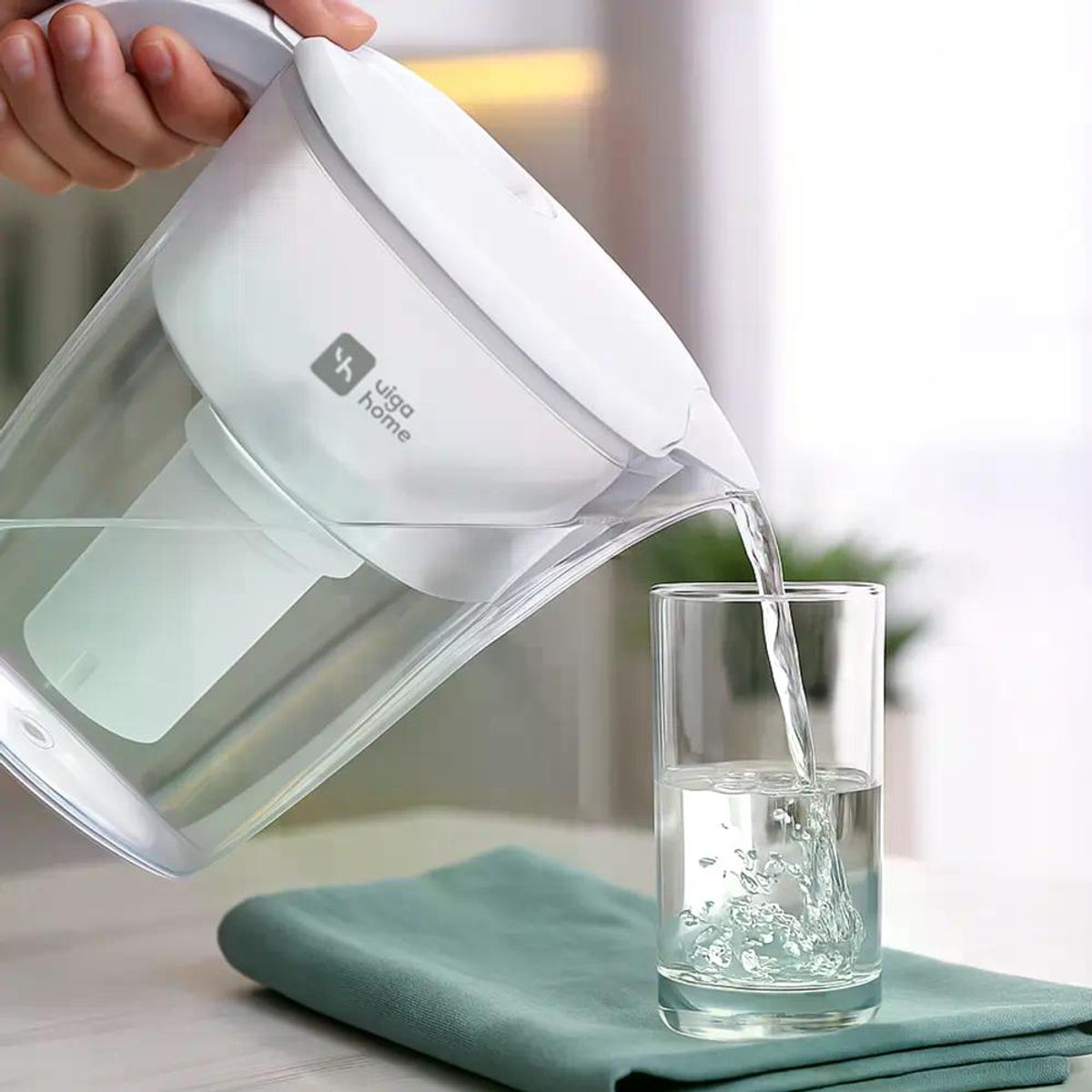 GENERICO - Jarra Purificadora Viga Home Estándar Blanca