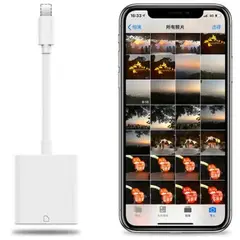 GENERICO - Cable Adaptador Usb 3.0 Para Iphone A Memoria Sd Camara