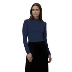 ACOCO - Crop Top Beatle Mujer Manga Larga