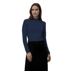 ACOCO - Crop Top Beatle Mujer Manga Larga