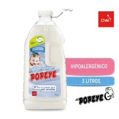 POPEYE - Suavizante Hipoalergénico Pet 3l