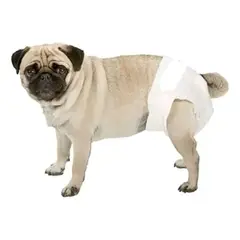 METALFER - Pañal Para Perro Hembra Talla Xs 10 Und Seco Y Cómodo