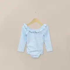 OPALINE - Traje De Baño Celeste Infant Niña