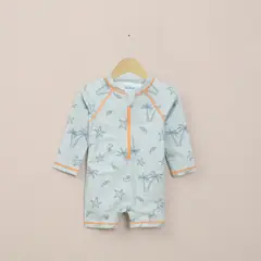 OPALINE - Traje De Baño Verde Infant Niño