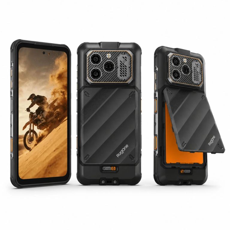 ULEFONE Celular Rugged RugOne Xever 8 4G 2 Baterías 256GB 16GB RAM