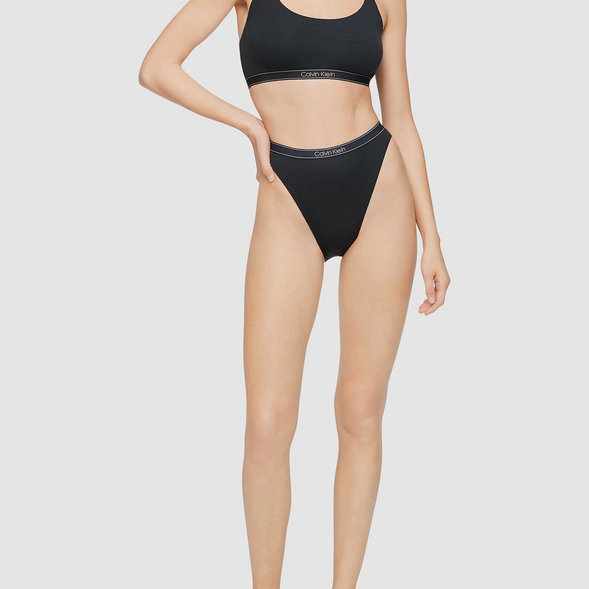 CALVIN KLEIN - Bralette sin Forro y Natural