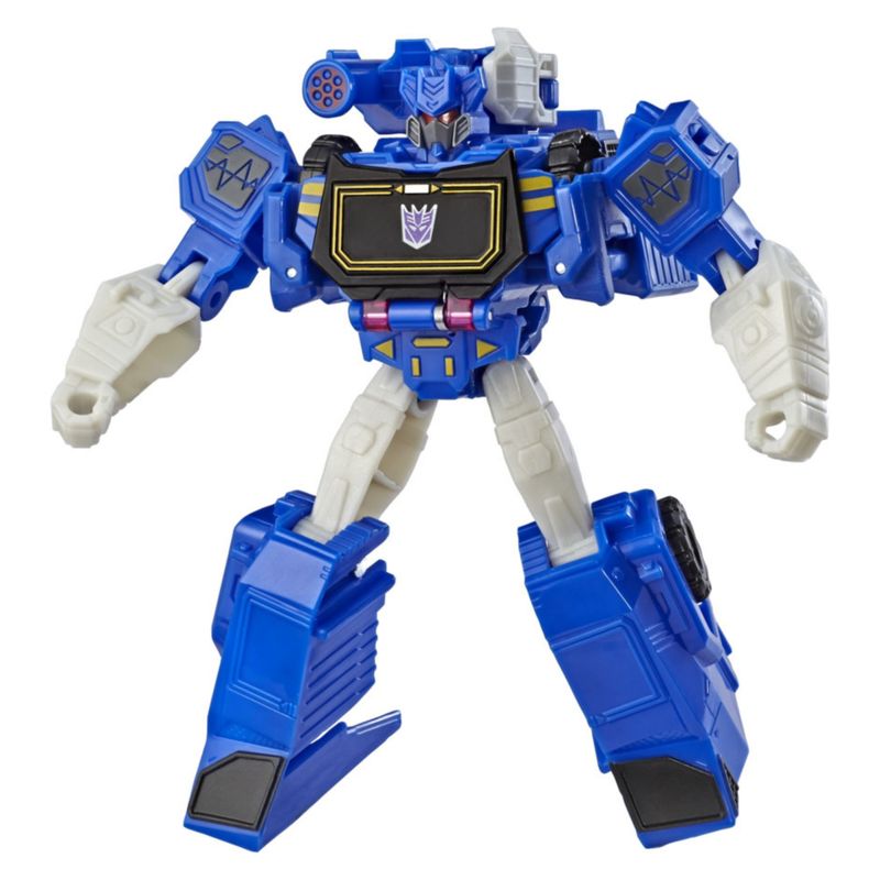 TRANSFORMERS - Transformers Figuras de Acción Cyberverse Warrior  Soundwave