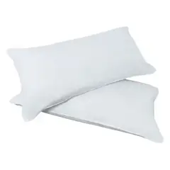 GENERICO - 2 Almohadas Hoteleras King Size Pluma De Ganso Alternativo Soporte Suave Anti Acaros Hipoalergenico BELUG