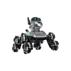 GENERICO - Perro Robot Inteligente Control Remoto Acrobático Luces