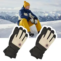 DEFENSOR FOREVER - Guantes De Hombre Para Nieve Y Esquí Térmicos Polar Táctil