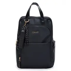 GACEL - Mochila mujer negro Mochila Notebook CAR3268