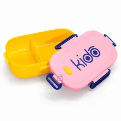 KEEP - Lonchera Infantil 950ml División Hermética Amarillo - PS