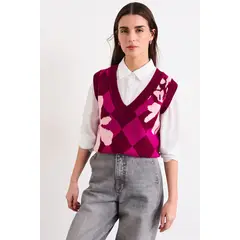 IO - Sweater Fantasia Mujer Rosa