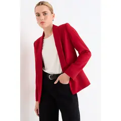 ASH - Blazer Liso Mujer Rojo