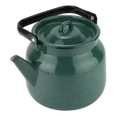 FANTUZZI - Tetera 3.5 L Fundo Acero Acabado Esmaltado Verde