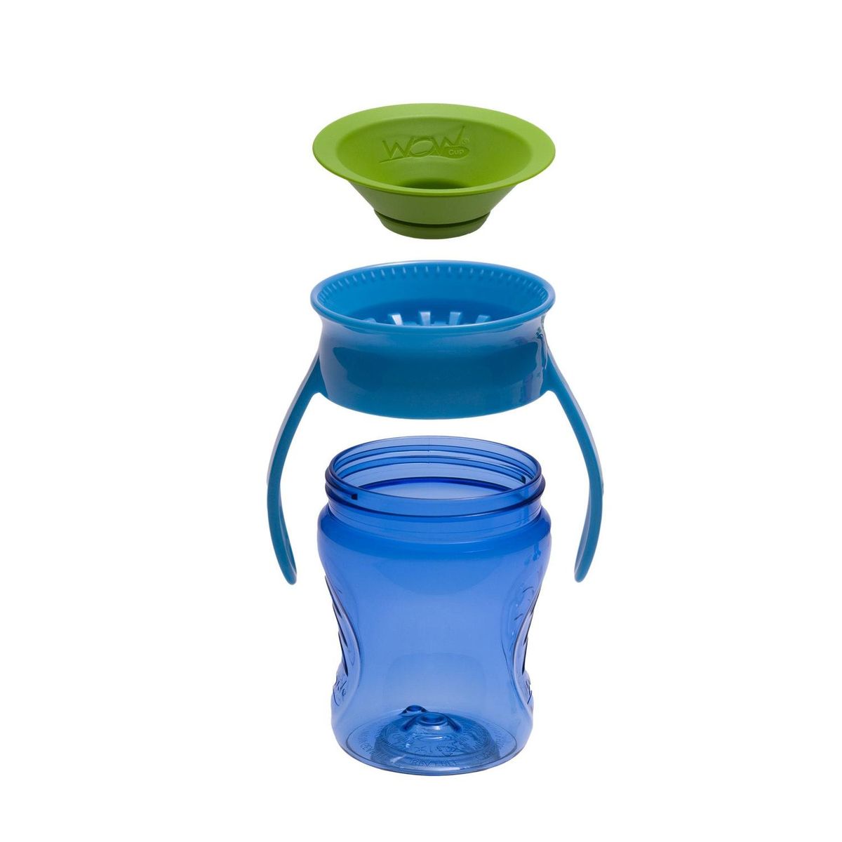 WOW CUP - Vaso baby Tritan azul