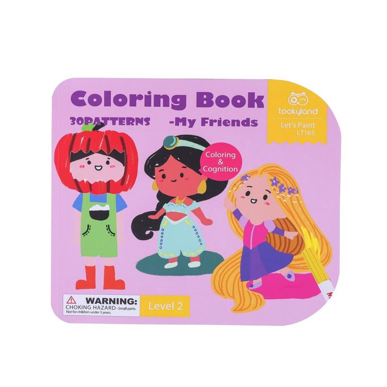 Libro de Pintar Amigos