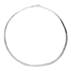 COGGIOLA - Collar Plano Plata Fina 925