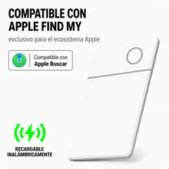 GENERICO - Tarjeta Localizadora de Rastreo Global Compatible con Apple