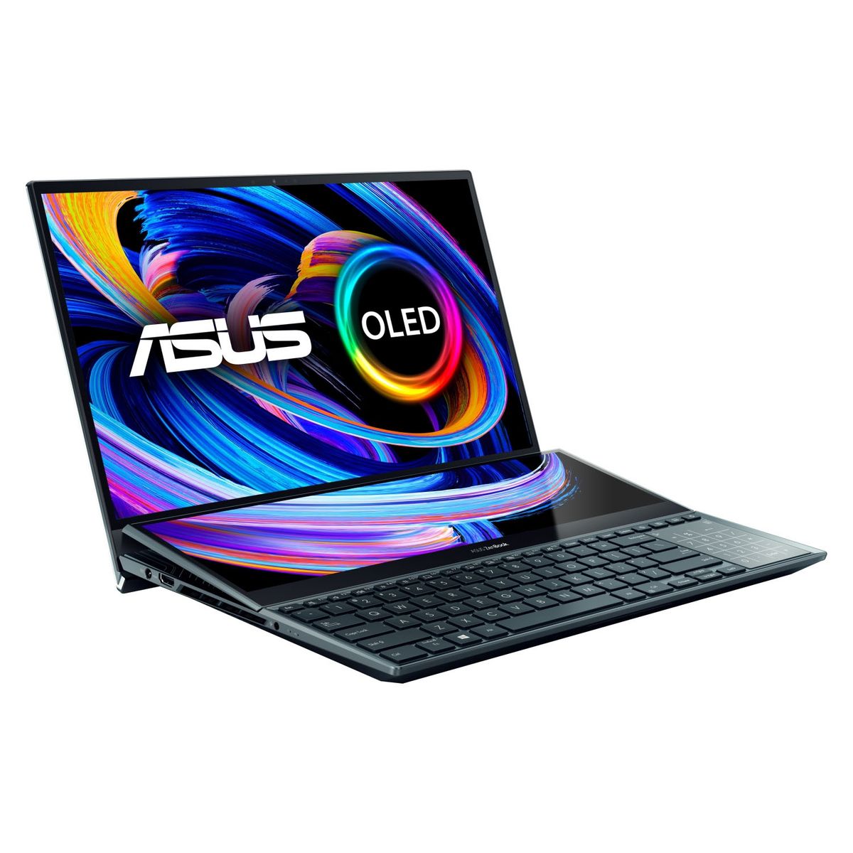 ASUS - Notebook Asus Zenbook Pro Duo OLED Intel Core i9 NVIDIA GeForce RTX 3080 32GB RAM 1TB SSD 15.6" 4K