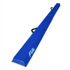FLIK SPORT - Viga de Equilibrio Plegable Gimnasia 2.45 mts Flik Balance Fold Antideslizante Azul