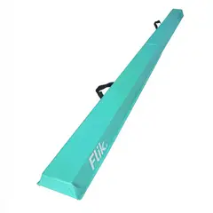 FLIK SPORT - Viga de Equilibrio Plegable Gimnasia 2.45 mts Flik Balance Fold Antideslizante Menta