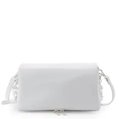 GACEL - Cartera mujer blanco Bandolera Grande