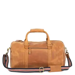 GUANTE - Bolso de cuero hombre tostado