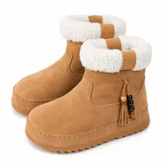 SHOES AND SHOES - Botas Mujer Plataforma Camel Comodidad y Estilo Único