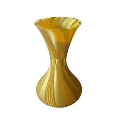 GENERICO - Decoración Elegante Prints Patro - Jarrón Estilo Vase Amarillo