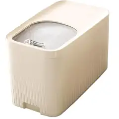 GENERICO - Contenedor Organizador Hermético Para Arroz Y Alimentos Secos Con Tapa Transparente