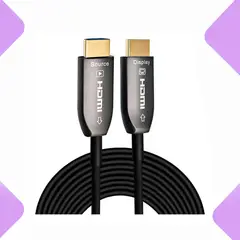 GENERICO - Cable HDMI Fibra Óptica AOC 60 m 4K 60 Hz 18 Gbps Cubinexus